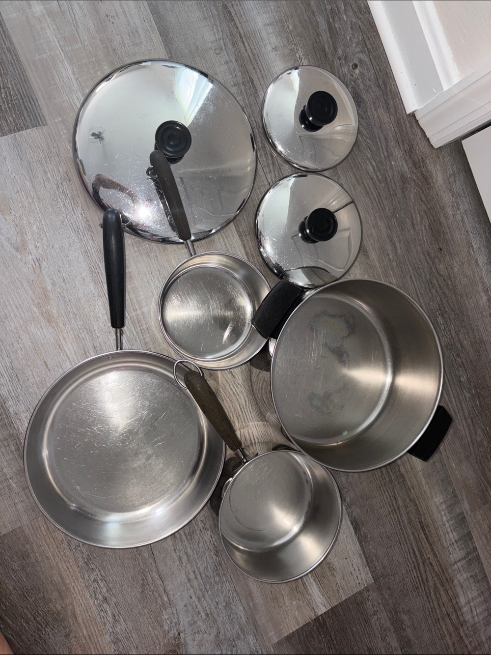 Vintage Revere Ware Set 9 PC - Picture 6 of 6